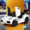 Kids Ride On Car Outdoor Electric Toys Battery Remote Control MP3 12V – White