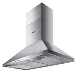 Commercial BBQ Rangehood - Silver