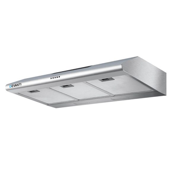 Fixed Range Hood Rangehood Stainless Steel Kitchen Canopy – 90 cm