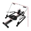 Rowing Exercise Machine Rower Hydraulic Resistance Fitness Gym Cardio