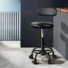 Salon Stool Swivel Chairs with Back Barber Beauty Hydralic Lift – 1