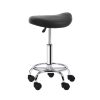 Saddle Salon Stool PU Swivel Barber Hair Dress Chair Hydraulic Lift