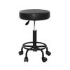 Round Salon Stool Stools Black Swivel Barber Hair Hydraulic Chairs Lift – 1