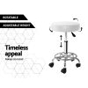 Round Salon Stool PU Swivel Barber Hair Dress Chair Hydraulic Lift