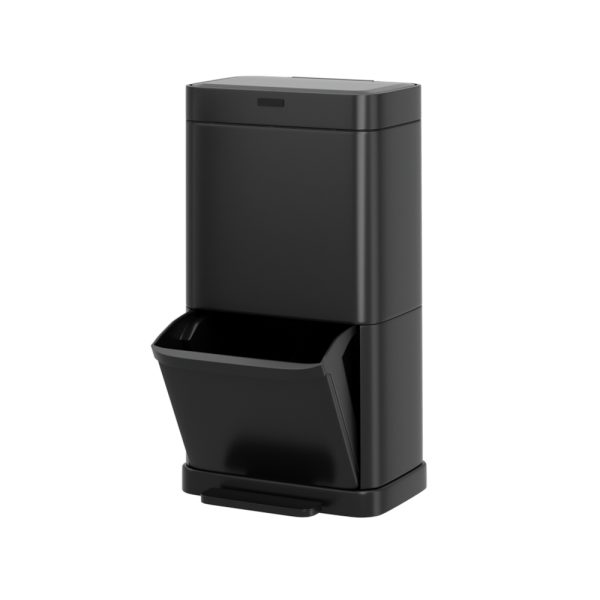 70L Motion Sensor Bin Pedal Bins Automatic Black