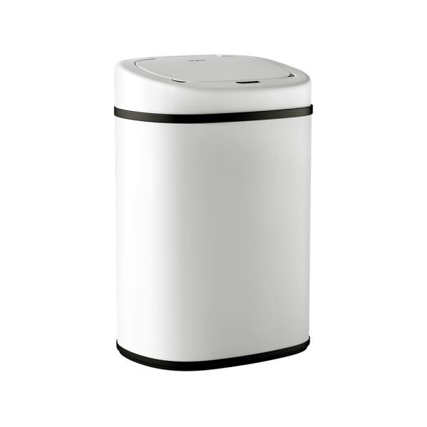 82L Motion Sensor Bin Rubbish Automatic White