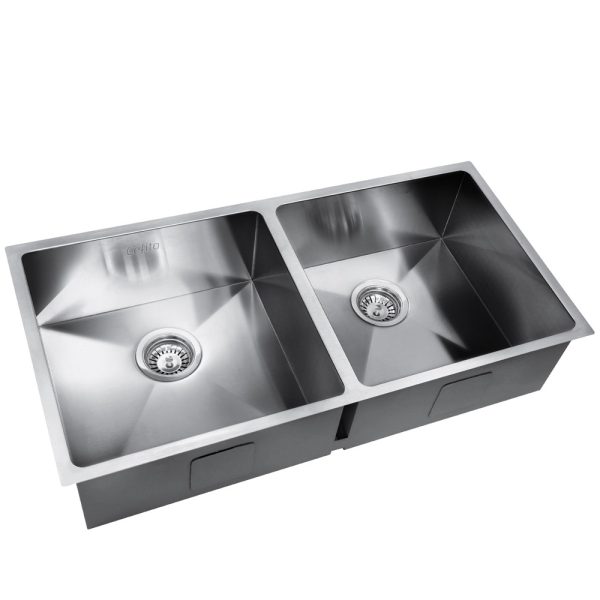 Homemade Kitchen Sink Stainless Steel Sink – 86.5x44x20.5 cm