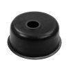 Stone Kitchen Sink Round 430MM Granite Under/Topmount Basin Bowl Laundry – Black