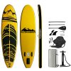 Stand Up Paddle Board Inflatable SUP Surfboard Paddleboard Kayak 10FT – Yellow and Black