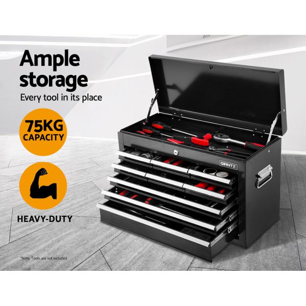 15 Drawer Tool Box Cabinet Chest Trolley Toolbox Garage Storage Box