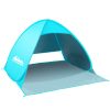 Pop Up Beach Tent Camping Hiking 3 Person Sun Shade Fishing Shelter