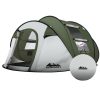 Instant Up Camping Tent 4-5 Person Pop up Tents Family Hiking Beach Dome