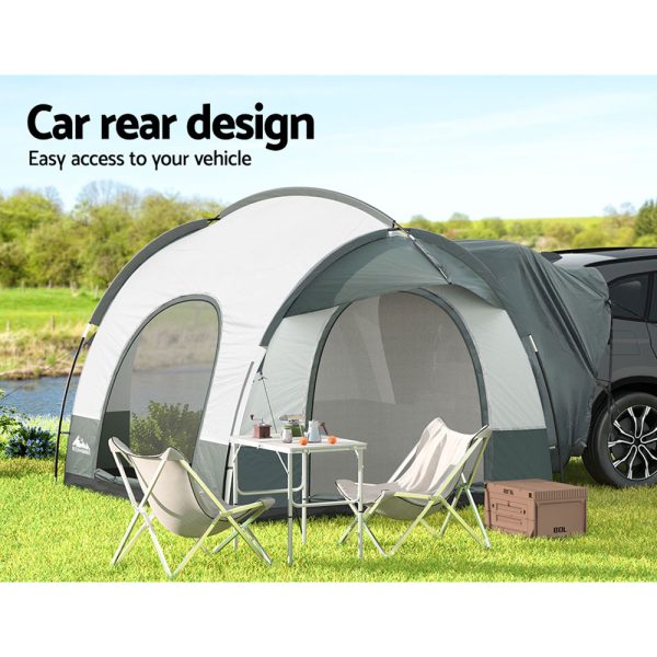 Camping Tent SUV Car Rear Extension Canopy Outdoor Portable Family 4WD