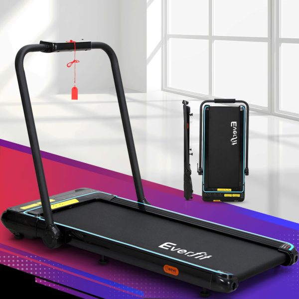 Treadmill Electric Walking Pad Under Desk Home Gym Fitness 420mm Remote