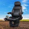 Tractor Seat Forklift Excavator Truck Universal Backrest Chair PU Leather