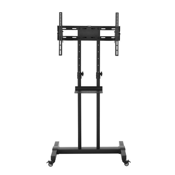 Mobile TV Stand for 23″-65″ TVs Mount Bracket Portable Solid Trolley Cart