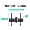 TV Wall Mount Bracket for 23″-55″ LED LCD TVs Full Motion Strong Arms