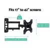 TV Wall Mount Bracket for 17″-42″ LED LCD TVs Full Motion Strong Arms