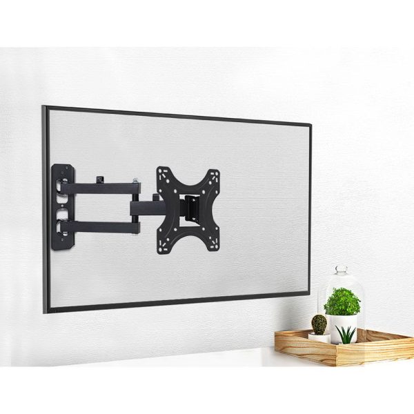 TV Wall Mount Bracket for 17″-42″ LED LCD TVs Full Motion Strong Arms