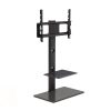 TV Stand Mount Bracket for 32″-70″ LED LCD 2 Tiers Storage Floor Shelf