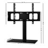 TV Stand Mount Bracket for 32″-70″ LED LCD Swivel Tabletop Desktop Plasma