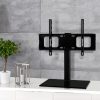 TV Stand Mount Bracket for 32″-70″ LED LCD Swivel Tabletop Desktop Plasma