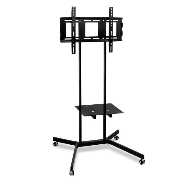 Mobile TV Stand for 32″-65″ TVs Mount Bracket Portable Shelf Trolley Cart