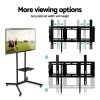 Mobile TV Stand for 32″-65″ TVs Mount Bracket Portable Shelf Trolley Cart