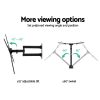 TV Wall Mount Bracket for 24″-50″ LED LCD TVs Full Motion Strong Arms