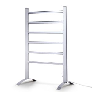 Electric Heated Towel Rail Rails Warmer Rack Aluminium