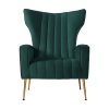 Armchair Lounge Chairs Accent Armchairs Chair Velvet Sofa Seat – Green