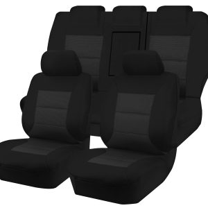 Premium Jacquard Seat Covers - For Ford Territory Sx/Sy/Sz Series 4X4 Suv/Wagon 2004-2016