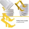 Beekeeping Honey Gallon Plastic Bucket Holder Brackets 2PC