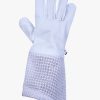 Beekeeping Bee Gloves Goat Skin 3 Mesh Ventilated Gloves – S