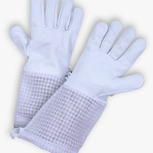 Beekeeping Bee Gloves Goat Skin 3 Mesh Ventilated Gloves