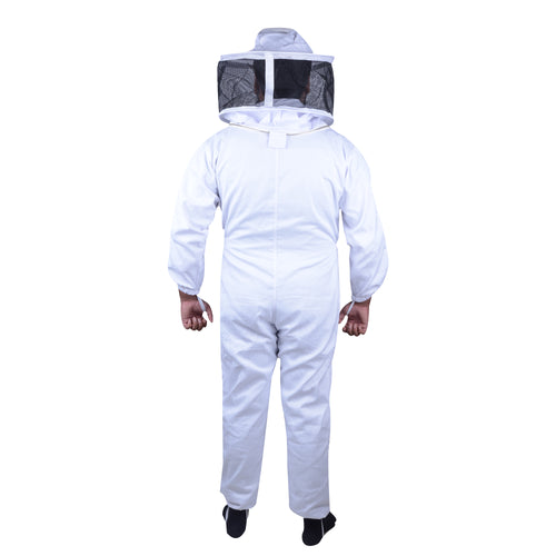 Beekeeping Bee Full Suit Standard Cotton With Round Head Veil – S