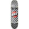 RAD Complete Dude Crew 7.75″ x 31″ Skateboard – Checkers Black / White