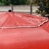 Outdoors Beach Umbrella 2.4M Outdoor Garden Beach Portable Shade Shelter – Red