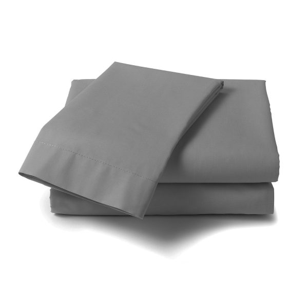 Royal Comfort 1000 Thread Count Cotton Blend Quilt Cover Set Premium Hotel Grade – QUEEN, Charcoal