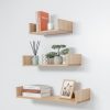 OSLO THREE PIECE SHELF KIT (OAK)