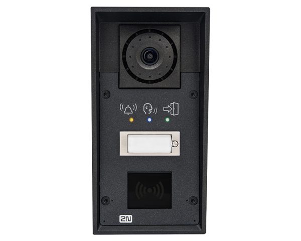 2N IP FORCE – 1 BUTTON HD CAMERA PICTOGRAMS 10W SPEAKER – CARD READER READY