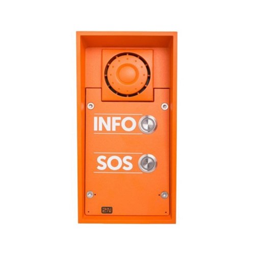 2N IP SAFETY – 2 BUTTONS & 10W SPEAKER INFO/SOS LABELS