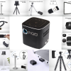 PIQO Projector The world’s most smart 1080p mini pocket projector including 7 Accessories Value Pack