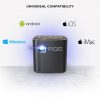 PIQO Projector The world’s most smart 1080p mini pocket projector including 7 Accessories Value Pack