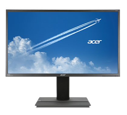 ACER B326HKD 32 inch Monitor 3840 x 2160 – Widescreen IPS display – Integrated speakers – Adjustable display angle – Dark Gray – DVI, HDMI, USB, DisplayPort