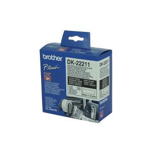 BROTHER DK22211 White Roll