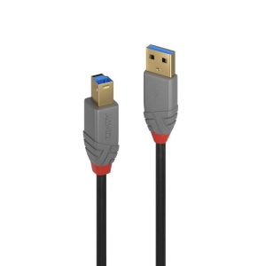 LINDY USB3 A-B Cable Anthra Line – 3M