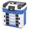 PLASTICA PANARO 501F SUPERBOX 4 TRAY 420 X 303 X 400 MM – BLUE