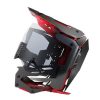 ANTEC Torque Black Red Open Frame Case, Mid Tower, E-ATX, ATX, Micro-ATX, ITX 4 mm Tempered Glass both sides, USB 31 Type-C, USB 30 x 2, Aluminum