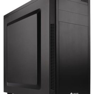 CORSAIR 100R Silent, mATX, Mini-ITX, ATX Mid-Tower Case Black 7x PCI Slots, Office, Business, Gaming